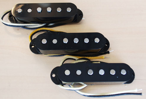 Lollar pickups SBFSN Vintage Blackface