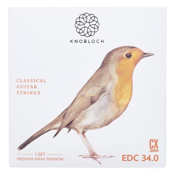 Knobloch Actives Strings Erithacus EDC34.0 Double Silver CX Carbon