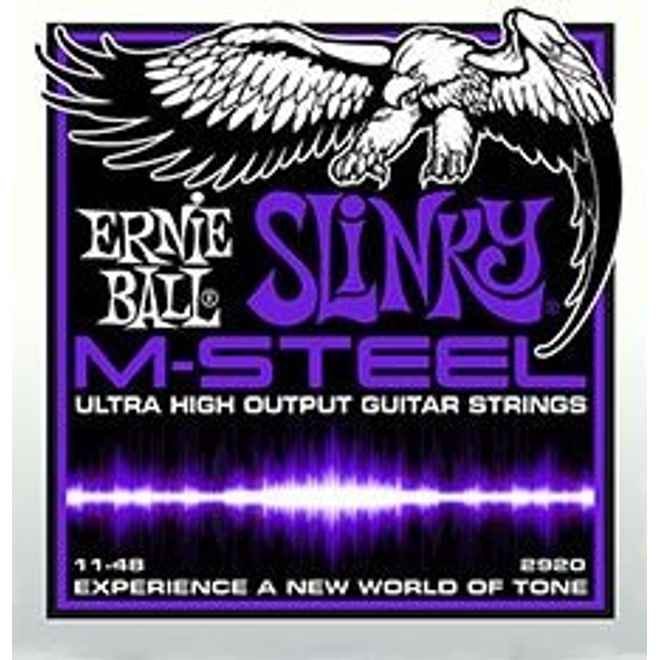 Ernie Ball 2920 M-Steel Bottom Power Slinky - .011 - .048