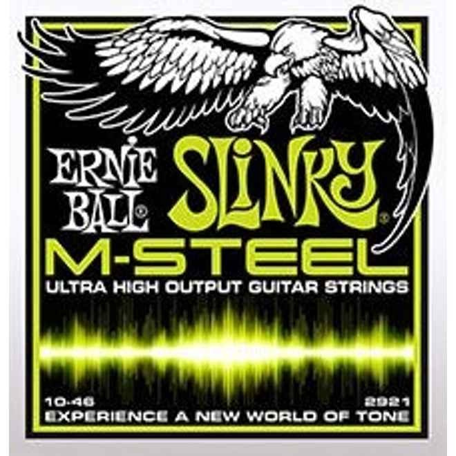 Ernie Ball 2921 M-Steel Skinny Regular Slinky - .010 - .046
