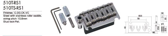 Gotoh 510T-RS1 Tremolo Strat