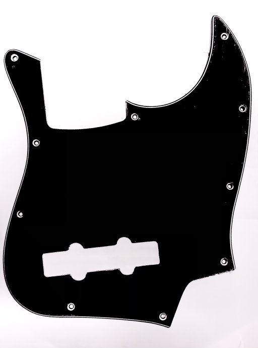 KRC JB-101 pickguard BK, 3 vrstvy B/W/B