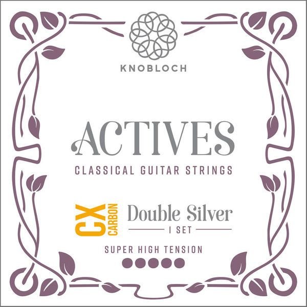 Knobloch Actives Strings Carbon C.X. 600ADC Double Silver