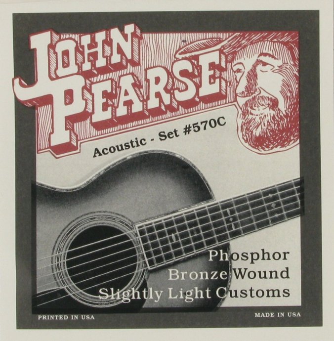 John Pearse 570 Acoustic Strings Custom