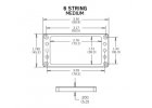 EMG Mount.Ring Flat medium BK