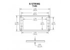 EMG Mount.Ring Flat nízký BK