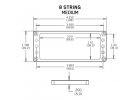 EMG Mount.Ring Flat 8 medium BK