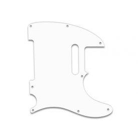 KRC TE300  WH pickguard bílý