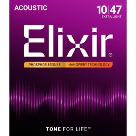 Elixir PB-NW 10/47 Acoustic  Phosphor Bronze
