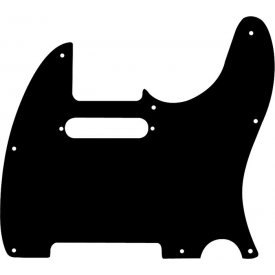 KRC TE300  BK pickguard černý