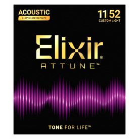 Elixir Attune 11/52 Acoustic Phosphor Bronze