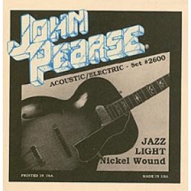 John Pearse 2600  Jazz Light  kytara